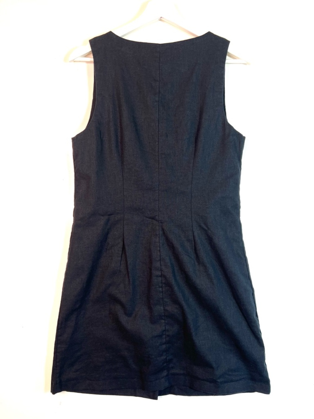 NWT Abercrombie & Fitch Mara Squareneck Linen Blend Vest Mini Dress Size Small - Picture 5 of 10